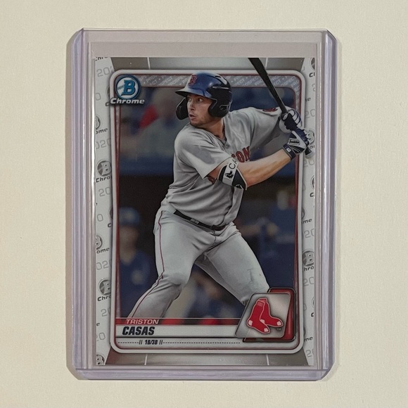 Lot of 6 Boston Red Sox Topps MLB Baseball Cards - Picture 8 of 9